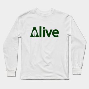 Alive artistic design Long Sleeve T-Shirt